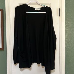 Time & Tru Black Cardigan